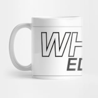 White Edition Sticker&Magnet Mug